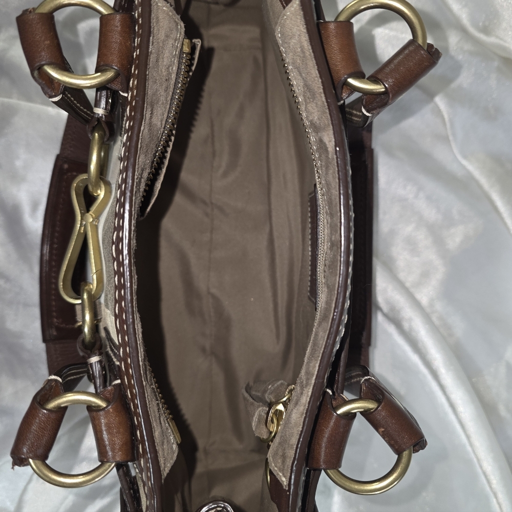 COACH Hampton Patchwork Satchel -limited edition … - image 3